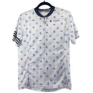 Borah CMAP Women's Size XL Transit Club Cycling Jersey Bus Train Bike Tree